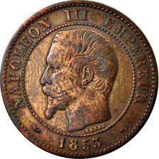 Monnaie, France, Napoleon III, Napoléon III, 2 Centimes, 1853, Paris, TTB