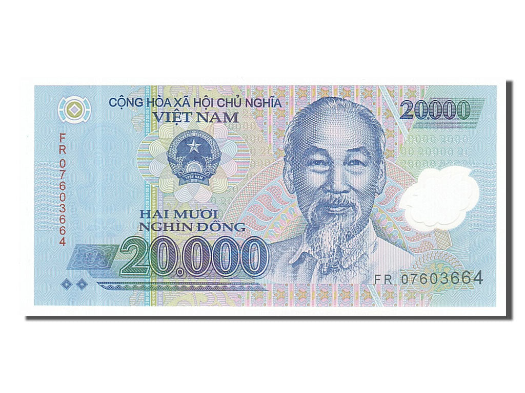 Banknote, Viet Nam, 20,000 Dông, 2007, UNC(65-70)