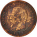 France, Napoleon III, 2 Centimes, 1853, Rouen, VG(8-10), Bronze, KM 776.2