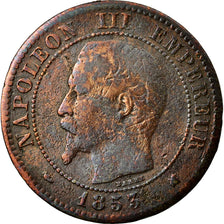 Münze, Frankreich, Napoleon III, Napoléon III, 2 Centimes, 1853, Bordeaux