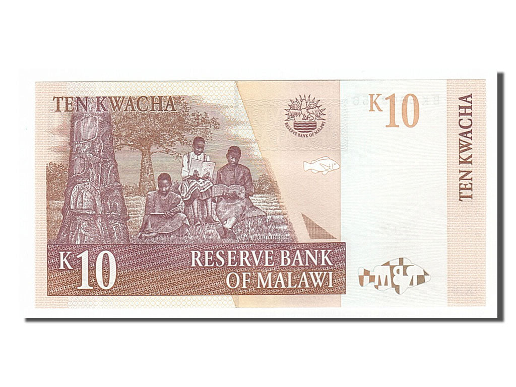 Malawi, 10 Kwacha, 2004, KM #51a, 2004-06-01, UNC(65-70), BK6603756