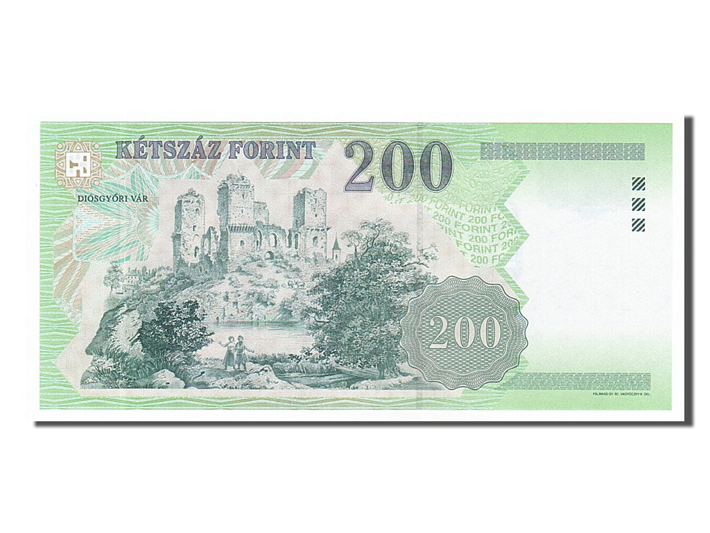 Billet, Hongrie, 200 Forint, 2004, NEUF