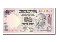 India, 50 Rupees, 2009, KM #97f, UNC(65-70), 3AP807101