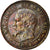 Moneta, Francia, Napoleon III, Napoléon III, 2 Centimes, 1854, Strasbourg, MB+