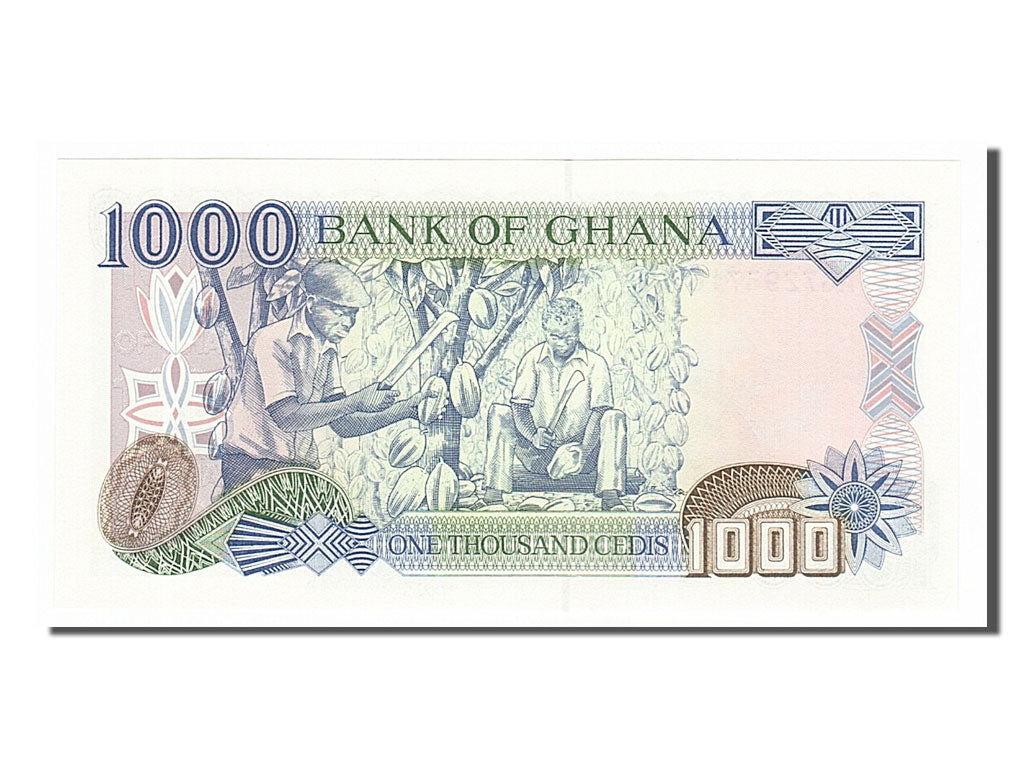 Ghana, 1000 Cedis, 1998, KM #32c, 1998-05-02, UNC(65-70), AG7295716