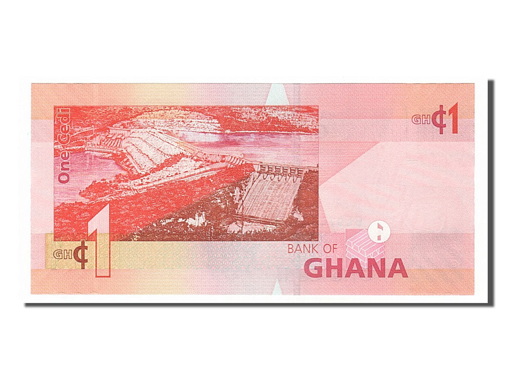Ghana, 1 Cedi, 2007, KM #37a, 2007-07-01, UNC(65-70), BE9745625