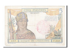 Indochina, 5 Piastres, 1946, VF(20-25), F2245