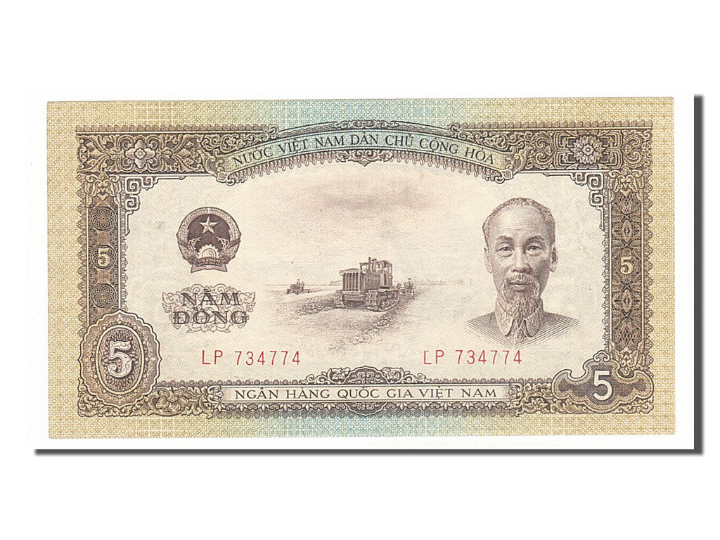 Banknote, Viet Nam, 5 D<ox>ng, 1958, UNC(60-62)