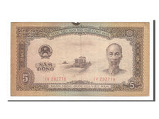 Viet Nam, 5 D<ox>ng, 1958, KM #73a, VF(20-25), IV292778