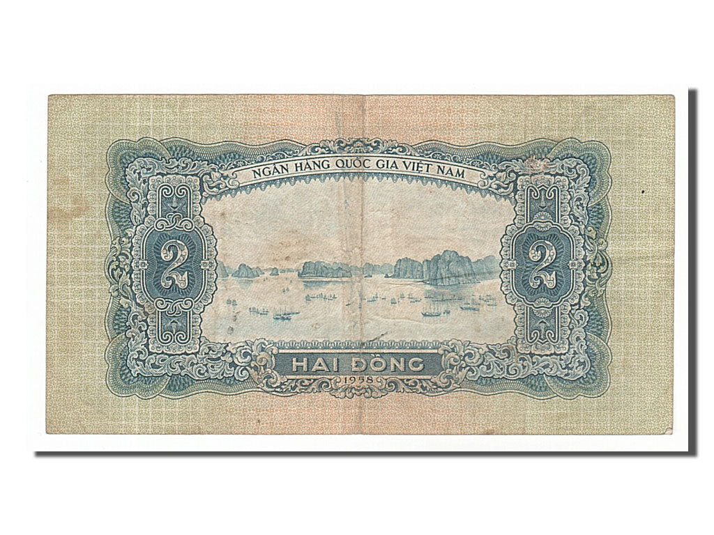 Viet Nam, 2 D<ox>ng, 1958, KM #72a, VF(20-25), ED657878