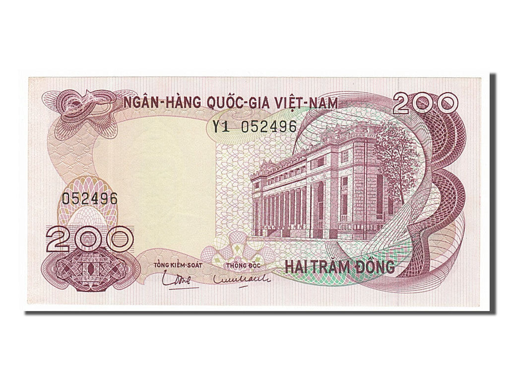 Banknote, South Viet Nam, 200 Dông, 1970, UNC(65-70)