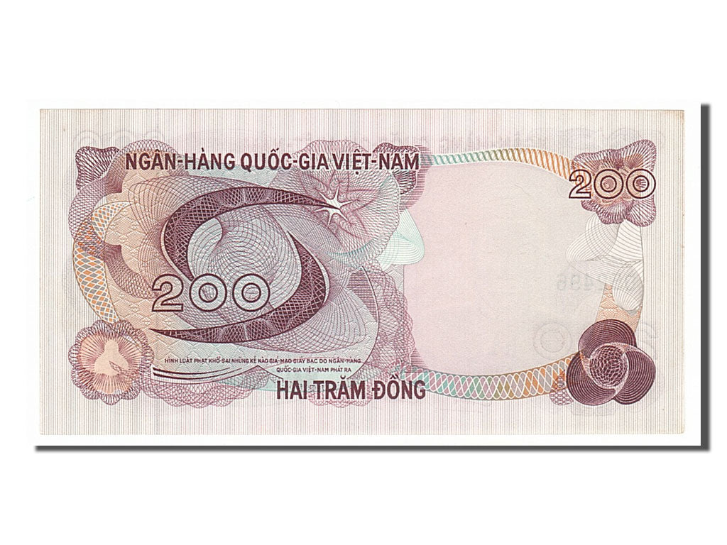 Banknote, South Viet Nam, 200 Dông, 1970, UNC(65-70)