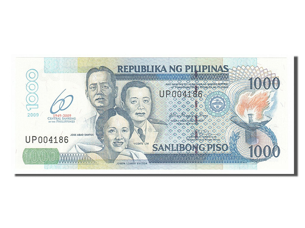 Billet, Philippines, 1000 Piso, 2009, NEUF