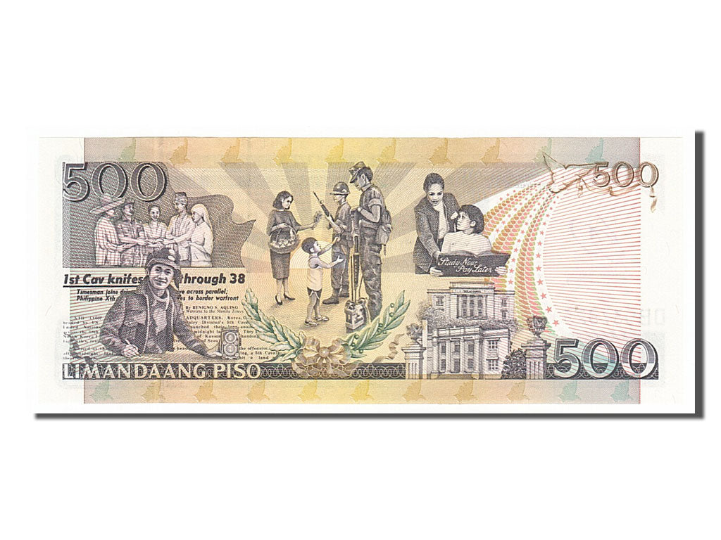 Billet, Philippines, 500 Piso, 2009, NEUF