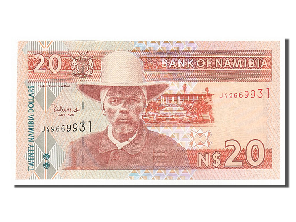 Billet, Namibia, 20 Namibia Dollars, 2002, NEUF