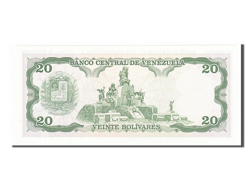 Banknote, Venezuela, 20 Bolivares, 1995, 1995-06-05, UNC(65-70)