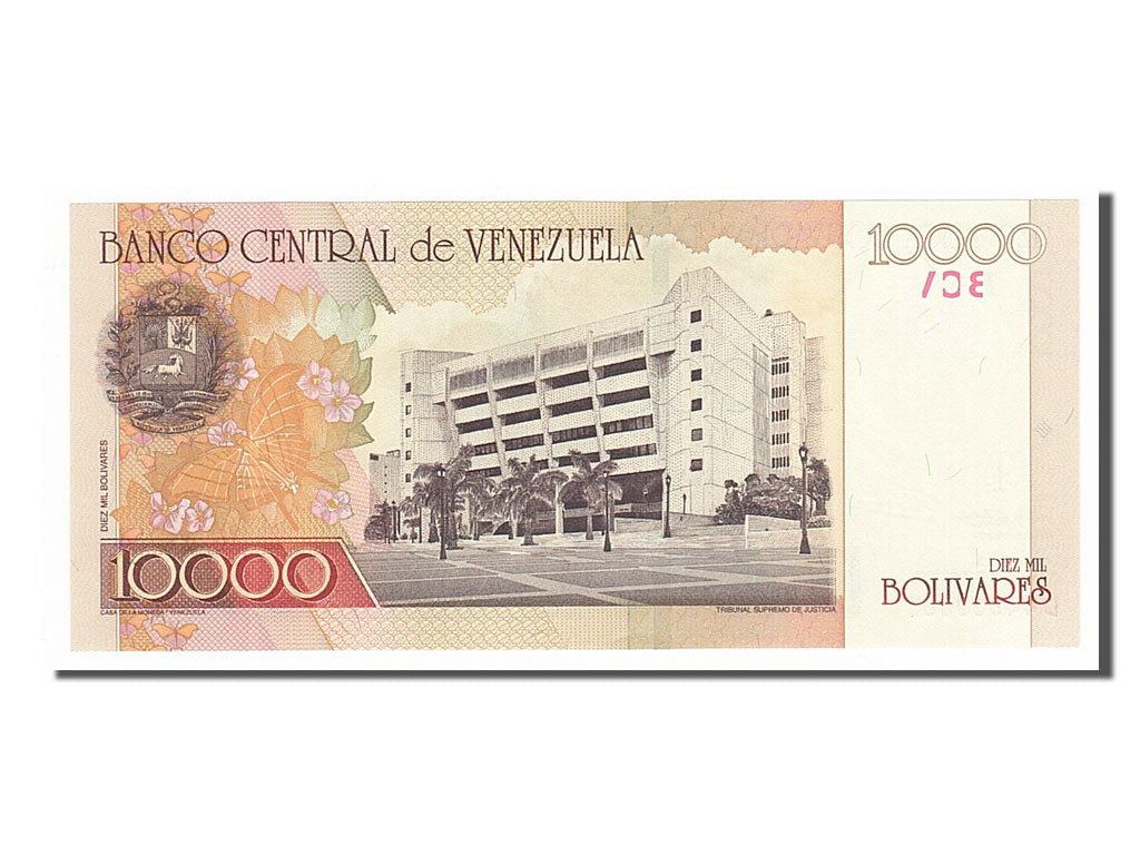 Billete, 10,000 Bolívares, 2002, Venezuela, 2002-08-13, UNC