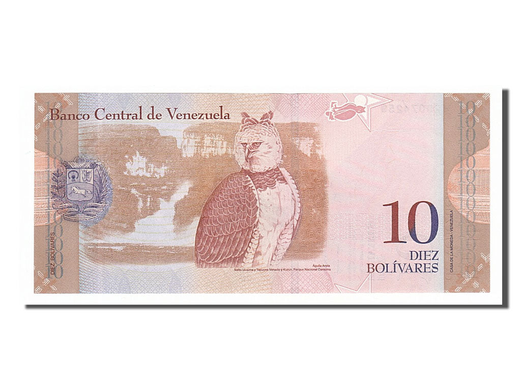 Venezuela, 10 Bolívares, 2007, KM #90a, 2007-03-20, UNC(65-70), H20074259