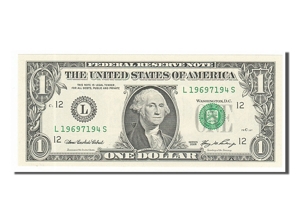 United States, One Dollar, 2006, KM #4808, UNC(65-70), L19697194S