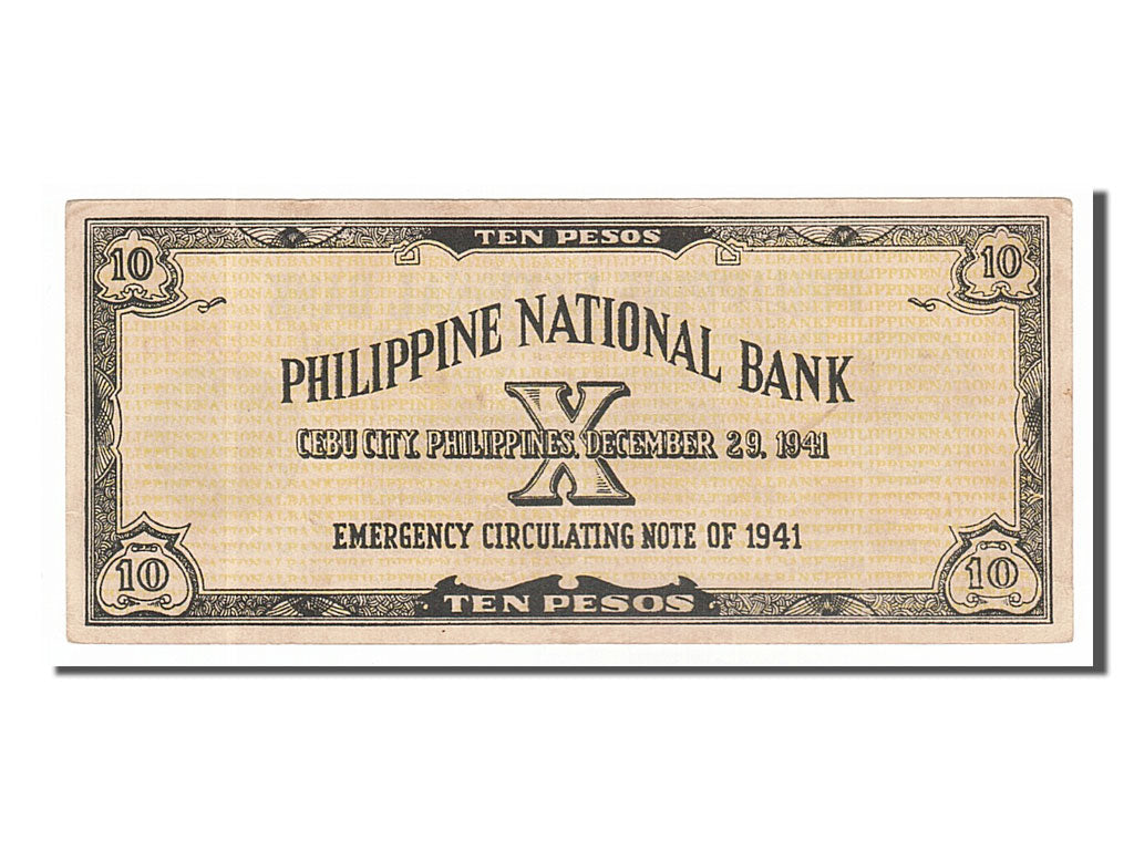 Philippines, 10 Pesos, 1941, KM #S627b, UNC(60-62), 92335