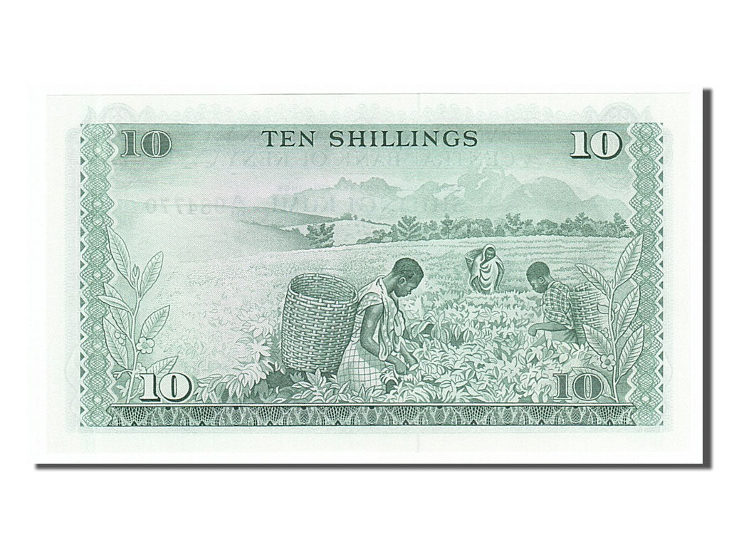 Banknote, Kenya, 10 Shillings, 1974, 1974-07-01, KM:7e, UNC(65-70)