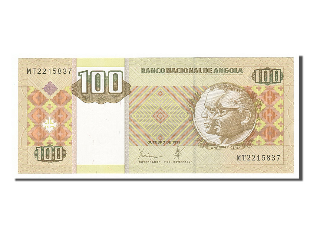 Banconote, Angola, 100 Kwanzas, 1999, 1999-10-01, FDS