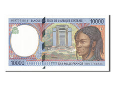 Banknote, Central African States, 10,000 Francs, 2000, UNC(65-70)