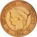 France, Cérès, 2 Centimes, 1885, Paris, F(12-15), Bronze, KM:827.1