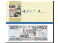 Billet, Philippines, 2000 Piso, 2001, KM:189b, NEUF