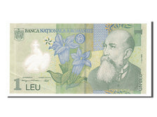 Banknote, Romania, 1 Leu, 2005, 2005-07-01, EF(40-45)