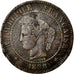 Munten, Frankrijk, Cérès, 2 Centimes, 1888, Paris, FR, Bronze, KM:827.1