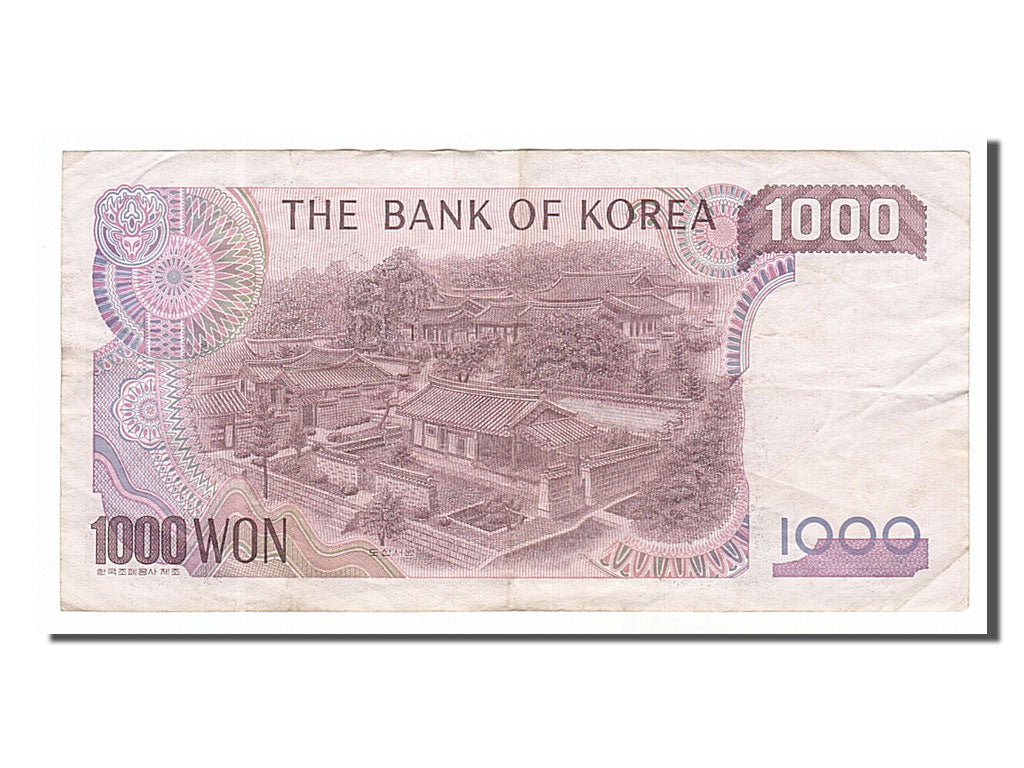 Banknote, South Korea, 1000 Won, 1983, EF(40-45)