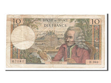 France, 10 Francs, 10 F 1963-1973 ''Voltaire'', 1967, KM #147c, 1967-12-07,...