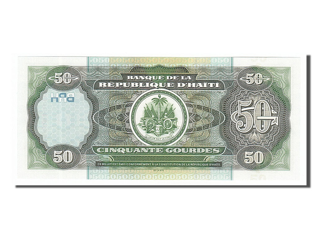 Banknote, Haiti, 50 Gourdes, 2003, UNC(65-70)