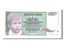 Banknote, Yugoslavia, 50,000 Dinara, 1992, UNC(65-70)