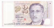 Singapore, 2 Dollars, 2005, KM #46, UNC(65-70), 5AZ5995243