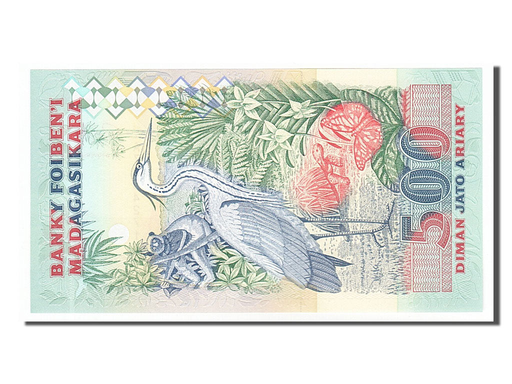 Madagascar, 2500 Francs, 1993, UNC(65-70), YA7554271