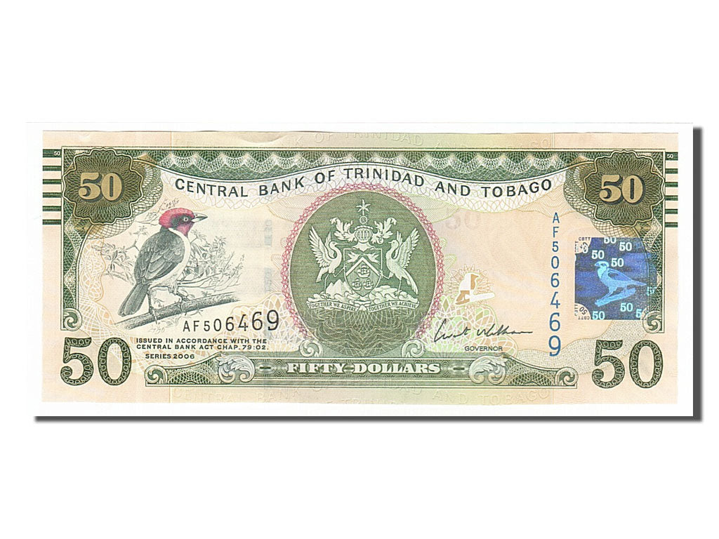 Billet, Trinidad and Tobago, 50 Dollars, 2006, NEUF