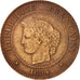 France, Cérès, 2 Centimes, 1894, Paris, VF(30-35), Bronze, KM:827.1, Gadoury 105