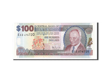 Banknote, Barbados, 100 Dollars, 1999, UNC(65-70)