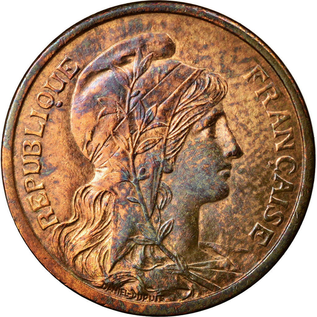 Coin, France, Dupuis, 2 Centimes, 1903, Paris, EF(40-45), Bronze, KM:841