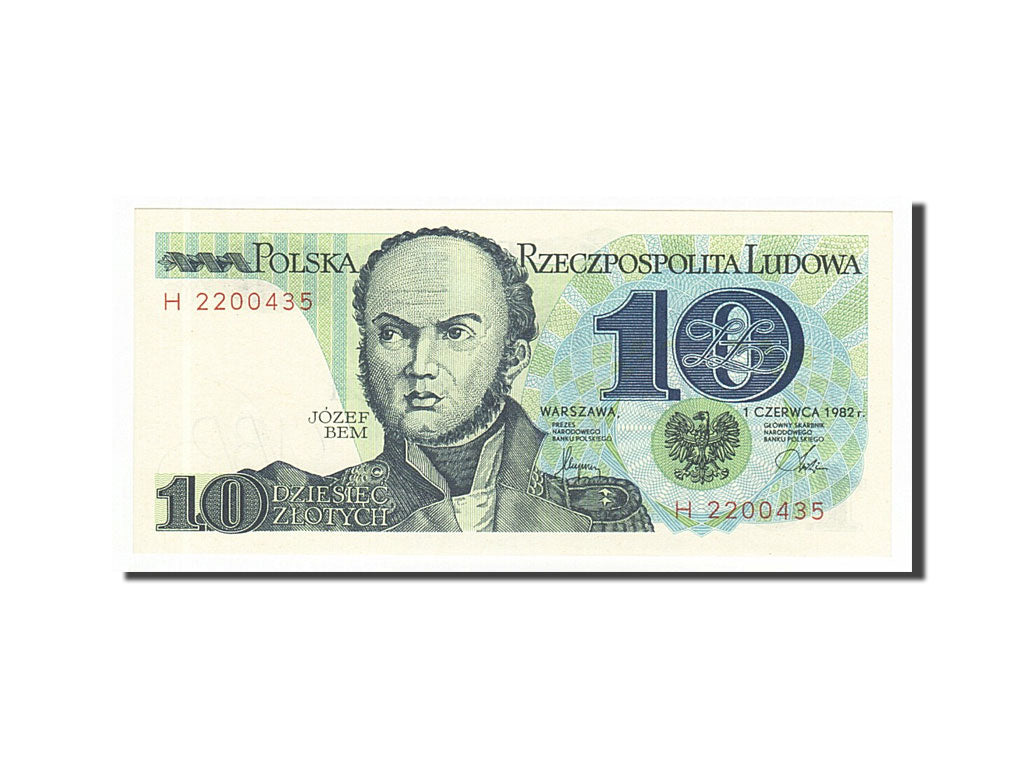 Pologne, 10 Zlotych type Bem