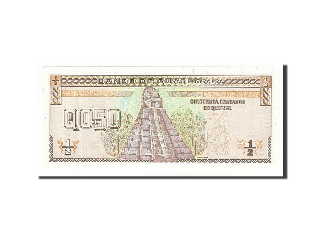 Guatemala, 1/2 Quetzal, 1998, 1998-01-02, FDS
