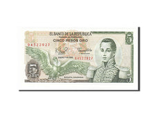 Banknote, Colombia, 5 Pesos Oro, 1980, 1980-01-01, UNC(65-70)