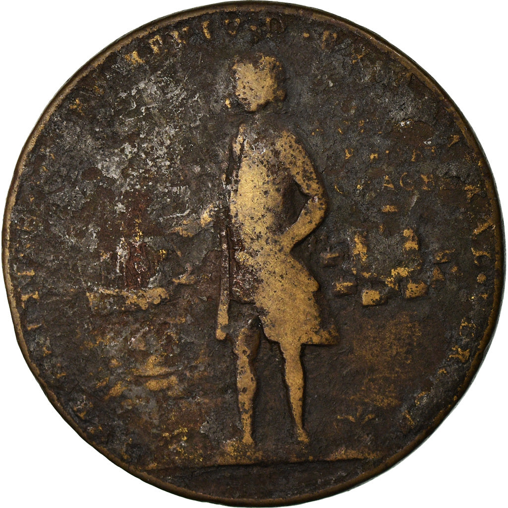 United Kingdom , Medal, Vernon, Vice Admiral of the Blue, Porto Bello, Shipping