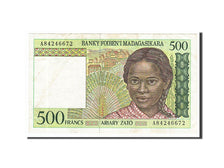 Banknote, Madagascar, 500 Francs = 100 Ariary, 1994, EF(40-45)