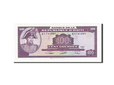 Banknote, Haiti, 100 Gourdes, 1991, AU(55-58)