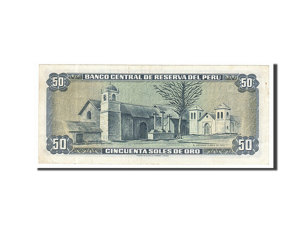 Perù, 50 Soles De Oro, 1974, 1974-05-16, BB