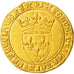 Coin, France, Ecu d'or, Saint Quentin, AU(55-58), Gold, Duplessy:369C