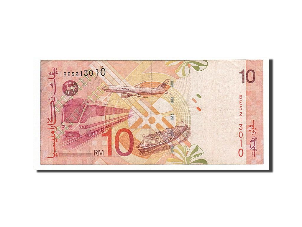 Malaysia, 10 Ringgit, 1997, KM #42a, EF(40-45), BE5213010